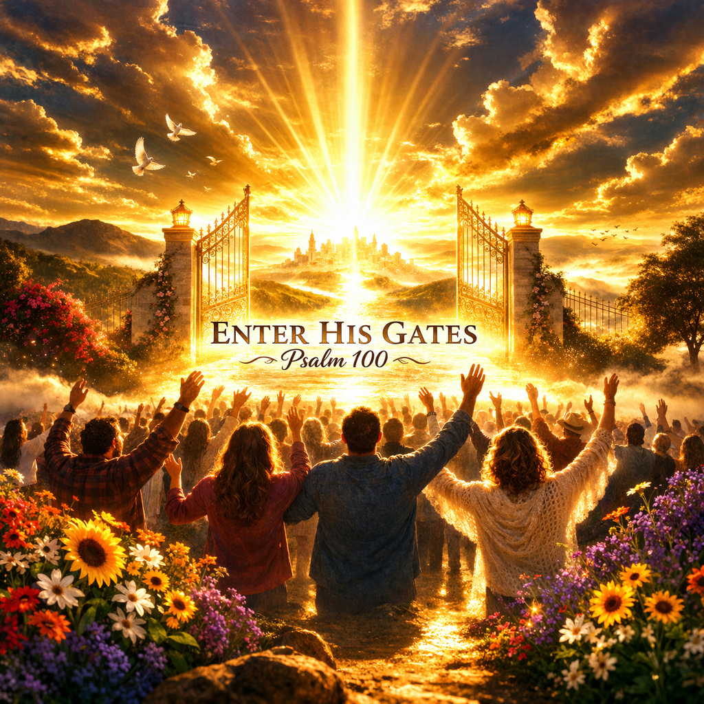 Enter His Gates Psalm 100