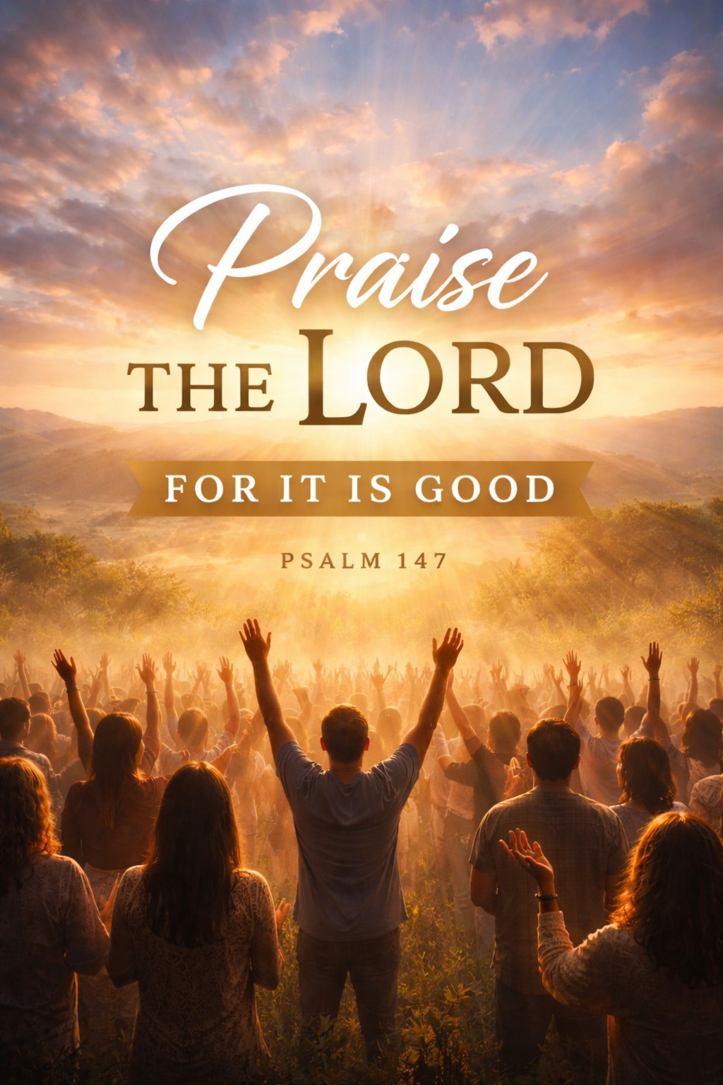 Praise the Lord For it is Good Psalm 147